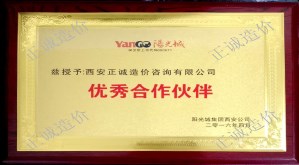 阳光城集团-优秀合作伙伴